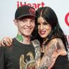 Photo: Deadmau5 (Joel Zimmerman) and Kat Von D arrive at Photo: Deadmau5 (Joel Zimmerman) and Kat Von D arrive at